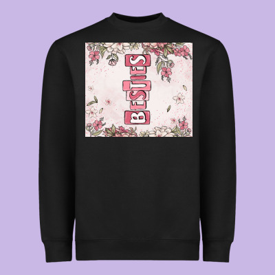 Besties Heavyweight Sweatshirt Designed By Maliassmallbusiness