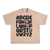 Burro pride alphabet Urban Heavy Tee - MaliasSmallBusiness