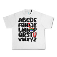 Lunar Rock pride alphabet Urban Heavy Tee - MaliasSmallBusiness
