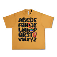 Peanut Butter pride alphabet Urban Heavy Tee - MaliasSmallBusiness