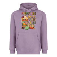 Lavender Pumpkin spice livin' my best life Heavyweight Hoodie - NancyCooperArtShop