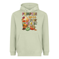 Matcha Pumpkin spice livin' my best life Heavyweight Hoodie - NancyCooperArtShop