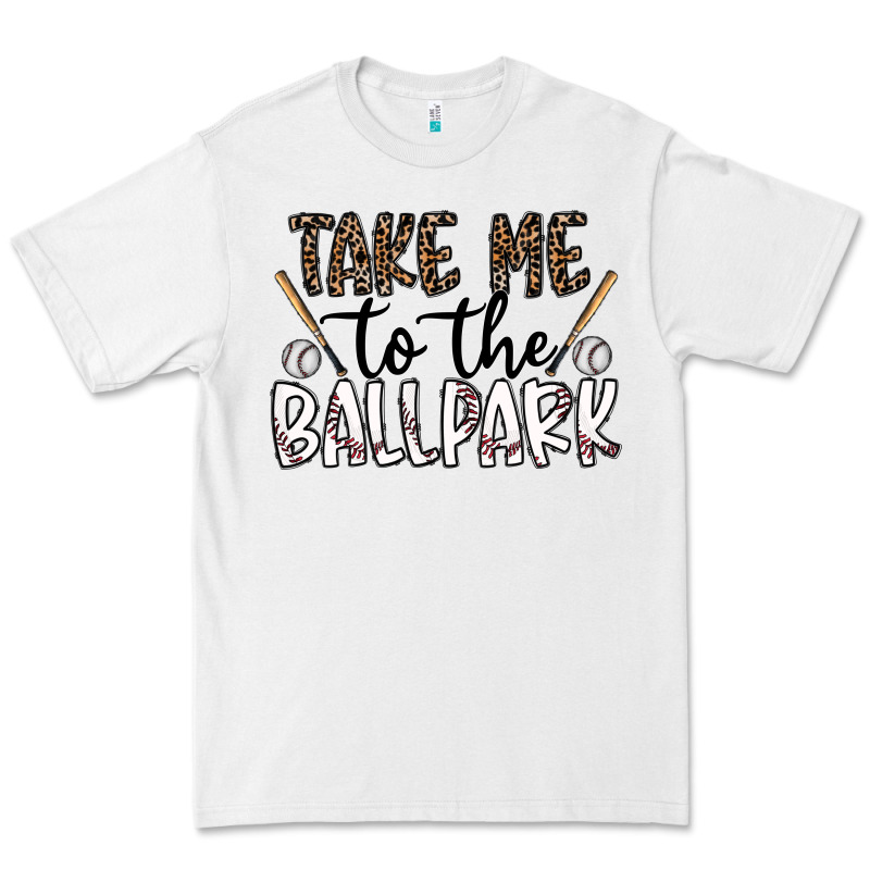 Take Me To The Ballpark Premium Tee by CowhideDigitalArt | Teevron