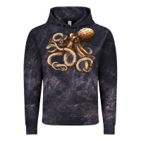 Cloud Black octopus Vintage Hoodie - LillyAllenDesigns