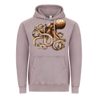 Vintage Zinc octopus Vintage Hoodie - LillyAllenDesigns