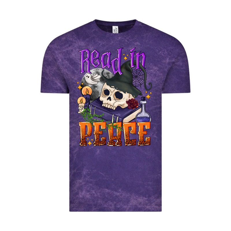 Read In Peace Halloween Vintage Tee by NancyCooperArtShop | Teevron