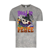 Cloud Rock Read in peace Halloween Vintage Tee - NancyCooperArtShop