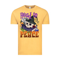 Vintage Mustard Read in peace Halloween Vintage Tee - NancyCooperArtShop