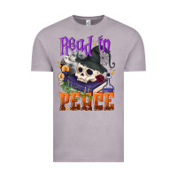 Vintage Zinc Read in peace Halloween Vintage Tee - NancyCooperArtShop