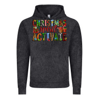 Vintage Black Christmas Spirit Activate Vintage Hoodie - RanaPortraitStore