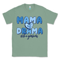 Sage mama of drama boy mom Classic Tee - MaliasSmallBusiness