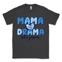 Smoke mama of drama boy mom Classic Tee - MaliasSmallBusiness