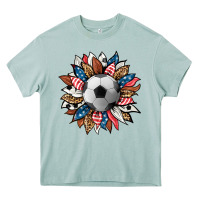 Arona football sunflower Heavy Core Tee - HRA Design Shop