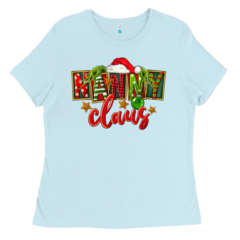 Christmas Nanny Claus Ladies Tee by FaDigitalArtStudio | Teevron
