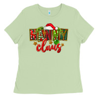 Matcha Christmas nanny claus Ladies Tee - FaDigitalArtStudio