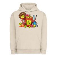 Pigment French Oak Softball Coffee Mug Urban Hoodie - FaDigitalArtStudio
