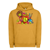 Pigment Peanut Butter Softball Coffee Mug Urban Hoodie - FaDigitalArtStudio