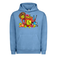 Pigment Pebble Blue Softball Coffee Mug Urban Hoodie - FaDigitalArtStudio