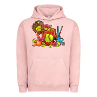 Pigment Salmon Softball Coffee Mug Urban Hoodie - FaDigitalArtStudio