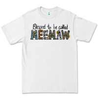 White blessed meemaw Premium Tee - CowhideDigitalArt