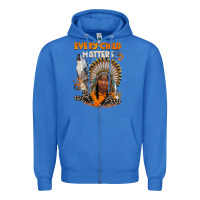 True Royal every child matters child and wolf Zipper Hoodie - BarkalooDesign