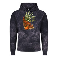 Cloud Black Coral Reef Vintage Hoodie - LillyAllenDesigns