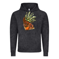 Vintage Black Coral Reef Vintage Hoodie - LillyAllenDesigns