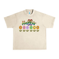 Sandshell hello spring Urban Heavy Tee - MaliasSmallBusiness