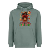Sage santa's favorite assistant afro messy bun Heavyweight Hoodie - texasbilliewilder