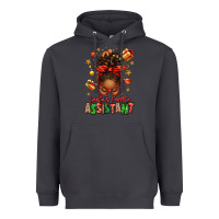 Smoke santa's favorite assistant afro messy bun Heavyweight Hoodie - texasbilliewilder