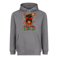 Storm santa's favorite assistant afro messy bun Heavyweight Hoodie - texasbilliewilder