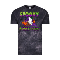 Cloud Black Spooky babes club Vintage Tee - NancyCooperArtShop