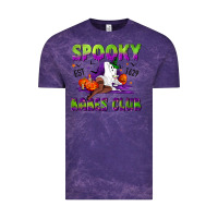 Cloud Purple Spooky babes club Vintage Tee - NancyCooperArtShop