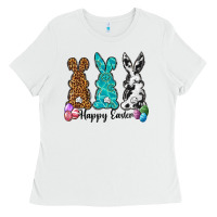 White Western happy easter peeps Ladies Tee - Neo Western