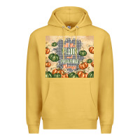 Antique Gold all the plaid and pumpkin things Premium Hoodie - TumblerDesignByShophia