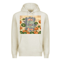 Oatmeal Heather all the plaid and pumpkin things Premium Hoodie - TumblerDesignByShophia