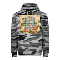 Slate Camo all the plaid and pumpkin things Premium Hoodie - TumblerDesignByShophia