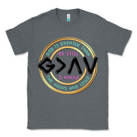 Charcoal Heather be still and know Classic Tee - MaliasSmallBusiness