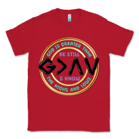 Red be still and know Classic Tee - MaliasSmallBusiness