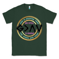 Sports Green be still and know Classic Tee - MaliasSmallBusiness