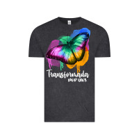 Vintage Black transformada por dios Vintage Tee - JahusDesignShop