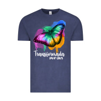 Vintage Denim transformada por dios Vintage Tee - JahusDesignShop
