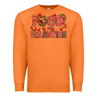 Carrot Food is my Valentine Premium Sweatshirt - HowdyJamesFarm