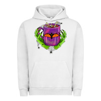 Pigment Lunar Rock Halloween Coffee Cup With Hands Urban Hoodie - FaDigitalArtStudio