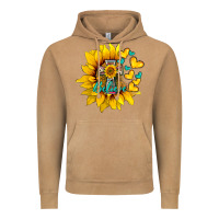 Vintage Camel western sunflower  cross believe Vintage Hoodie - BarkalooDesign