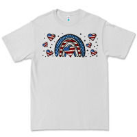 Dove Grey american flag rainbow 16oz libbey cup Premium Tee - HRA Design Shop