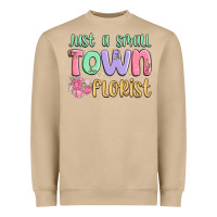 Mushroom just a small town florist Heavyweight Sweatshirt - MaliasSmallBusiness