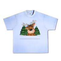 Grape Ice Personalized Christmas deer Urban Heavy Tee - MaliasSmallBusiness