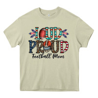 Mossy loud proud football mom Heavy Core Tee - CowhideDigitalArt