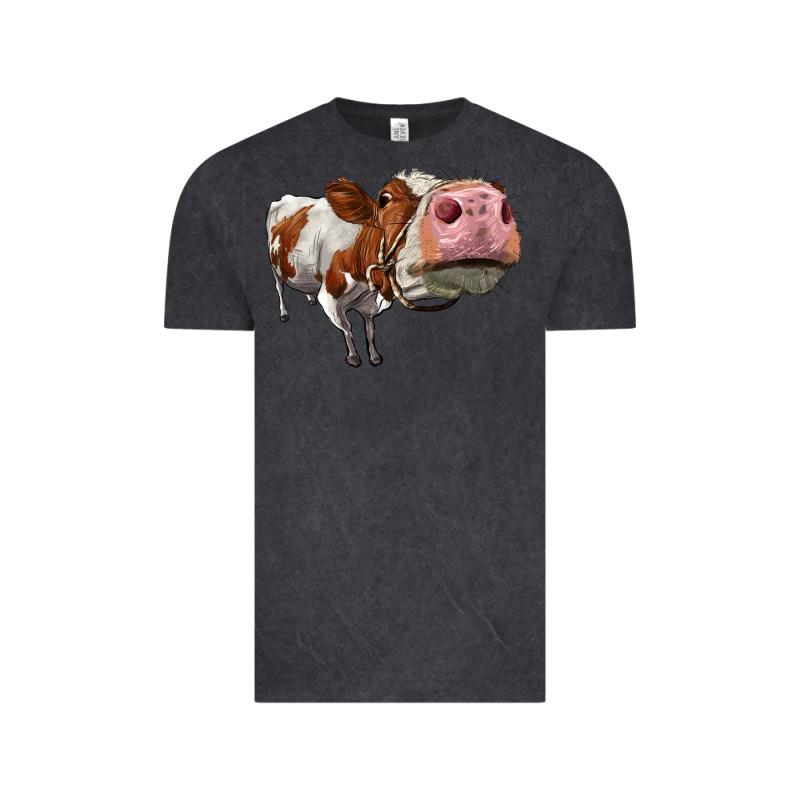 Cute Simmental Cow Vintage Tee by LillyAllenDesigns | Teevron